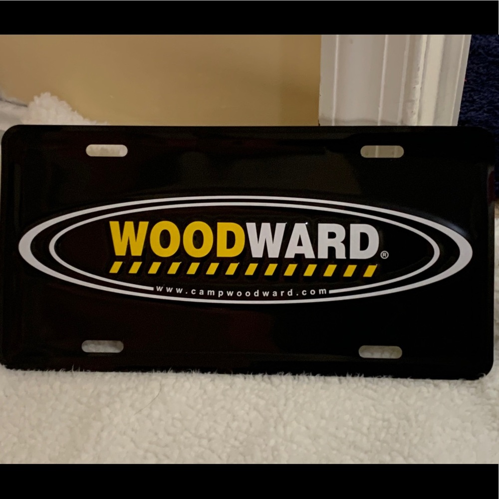 Woodward Car Tag/ Wall Sign